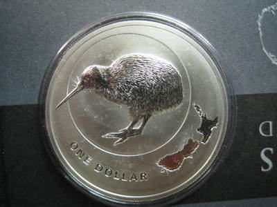新西兰（极乐鸟）银币